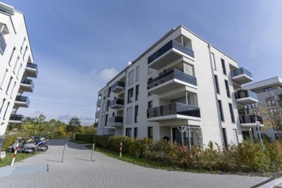 Helle 2-Zimmer-Wohnung im 2. OG mit EBK, TG und Balkon am Erba-Park