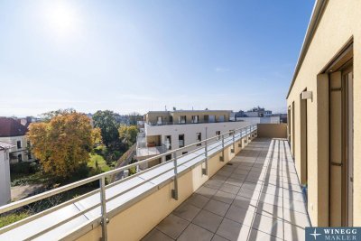 PROVISIONSFREI! Exklusives 4-Zimmer-Dachgeschoß mit Weitblick und großzügiger Terrasse