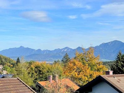 Bad Kohlgrub - Schöne Maisonettewohnung mit Garten und besonderem Weitblick