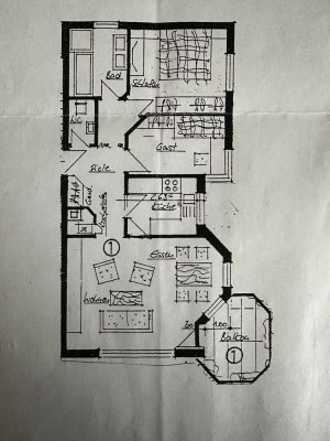 Erstbezug nach Sanierung: ansprechende 3-Zimmer-Wohnung mit Balkon in Welzheim