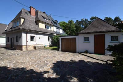 Linz, Doppelhaushälfte im Wasserwald mit großem sonnigen Garten