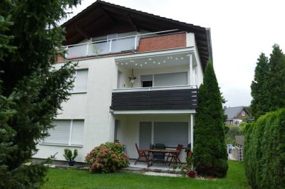 2-Zimmer-Wohnung im 1. Obergeschoss mit Balkon und Blick zum Garten in Wachtberg-Berkum