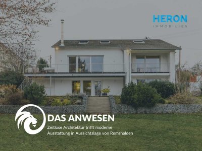 DAS ANWESEN - Zeitlose Architektur trifft moderne Ausstattung in Aussichtslage von Remshalden