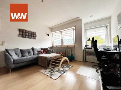 Entspannte Kapitalanlage. 3 Zimmer auf 66 m² mit top-modernem Bad. Terrasse und Garage. Vermietet.