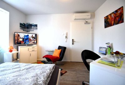 Wohnliches Single-Apartment, möbliert & komplett ausgestattet, zentral in Raunheim