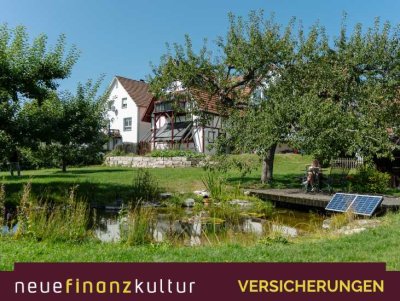 Traumhaftes Anwesen mit unverbaubarem Naturblick – Zwei  Wohneinheiten und großzügigem Garten