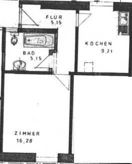 Renovierte 1-Zimmer Wohnung: Wohnen im  historischen Zentrum