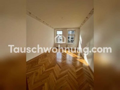 Tauschwohnung: 3-Raum Altbauwohnung direkt! an Weiße Elster (Karlbrücke)