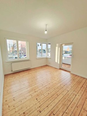 geräumige, sanierte Altbau 3-Zi. Wohnung in grüner Lage nahe List