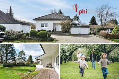 PHI AACHEN - Großzügiges Wohnglück mit Garagen und schönem Garten in begehrter Lage von Roetgen!