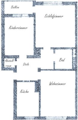 Mietangebot ab 01/25 - sanierte 3-Zimmer-Wohnung - 75 qm - Dortmund-Mitte mit Balkon