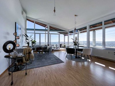 Penthouse-Traum mit Alpenblick: Exklusive Wohnung über den Dächern Ulms