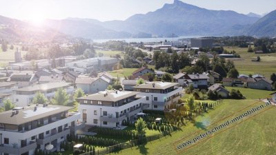 PROVISIONSFREI! Neubauprojekt Mondsee - 2 Zimmer-Wohnung mit Garten, Terrasse und Top-Lage - BAURECHTOBJEKT