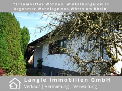 "Traumhaftes Wohnen: Winkelbungalow in begehrter Wohnlage von Wörth am Rhein"