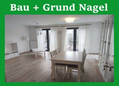 Möblierte, moderne Wohnung mit Balkon, Aufzug, Tiefgaragenstellplatz etc. im Zentrum