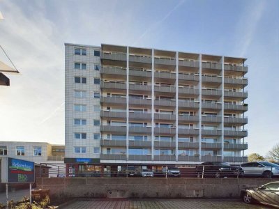 Großzügig geschnittene 2-Zimmer Wohnung in zentraler Lage von Westerland mit  Tiefgaragenstellplatz