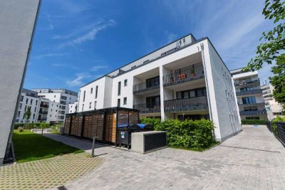 Einziehen und Wohlfühlen! Moderne Erdgeschoss-Wohnung mit Terrasse und Gartenanteil