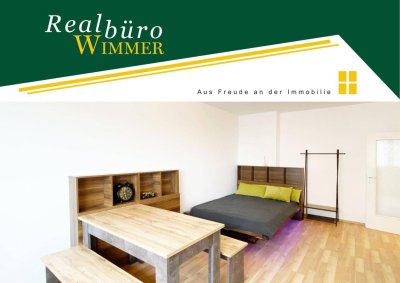 Sehr helle 1-Zimmer-Wohnung zum fairen Preis