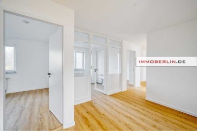 IMMOBERLIN.DE - Familienfreundliche Wohnung mit Südwestloggia & Tiefgaragenplatz