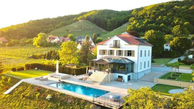 Repräsentative Villa mit Fernblick - in ruhiger Lage inmitten der Pillnitzer Königlichen Weinberge