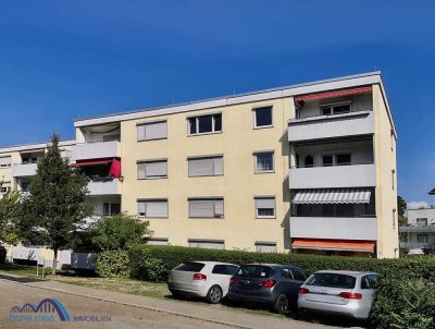 Großzügige Wohnung im 3. Obergeschoss mit  sonnigem Balkon und Einzelgarage