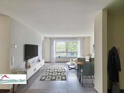 NEUWERTIGE EG WOHNUNG / 2 SCHLAFZIMMER / RUHIGE WOHNLAGE