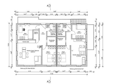 Exklusive, neuwertige 3-Zimmer-Dachgeschosswohnung mit geh. Innenausstattung mit Balkon in Amerang