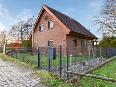 Modernes Einfamilienhaus in besonders ruhiger und kinderfreundlicher Lage von Tespe an der Elbe