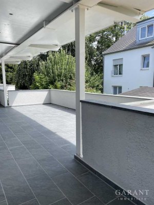 Charmante 3 Zimmer-Wohnung mit großen Wintergarten und Kaminofen -   Ideal für Paare