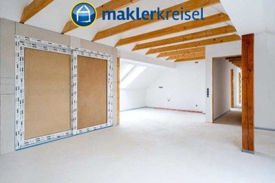 Traumhafte Dachgeschosswohnung mit Loggia kurz vor Fertigstellung! Barriere- und provisionsfrei!