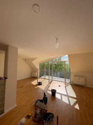 Renovierte 3-Zimmer-Maisonette Wohnung  mit üppigen Balkon