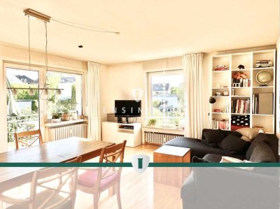 Vermietete 4-Zimmer-Wohnung mit Garten und Balkon in familienfreundlicher Lage