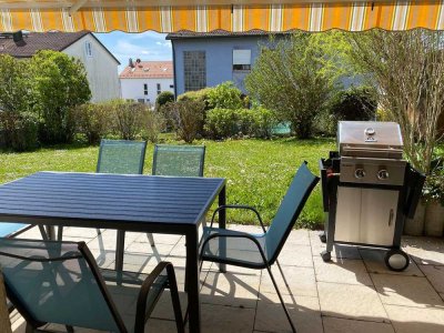 Singles aufgepasst! 1,5-Zimmer-Erdgeschosswohnung mit Terrasse und Garten in Pfaffenhofen a. d. Ilm!