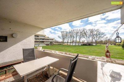 JETZT ZUSCHLAGEN! Seeblickidylle – Gemütliche 1-Zimmer-Wohnung mit großer Terrasse und Panoramablick