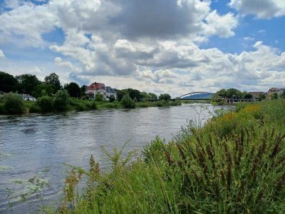 Erdgeschosswohnung direkt an der Weser!