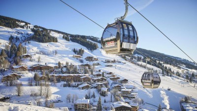 Studio Apartment mit privater Sauna und Pool zur touristischen Vermietung, nur 100 Meter von der Ski-Talabfahrt in Saalbach entfernt