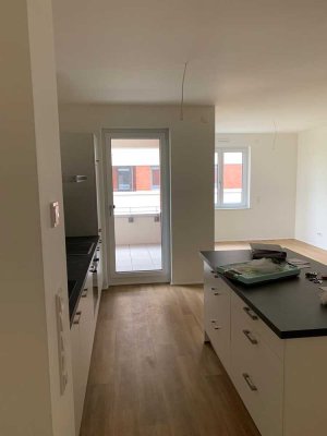 Exklusive 3,5-Raum-Wohnung mit Balkon und Einbauküche in Bad Nauheim