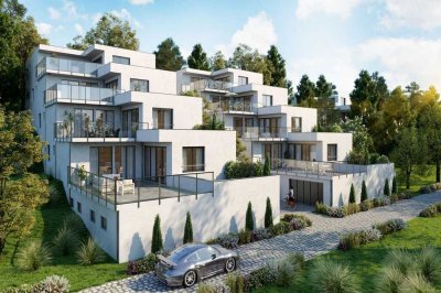 Luxusimmobilie mit Dachterrasse und TG-Stellplatz in naturnaher Vorstadtlage von Jena