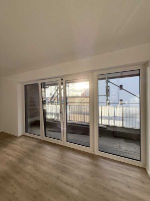 Erstbezug: moderne 2-Zimmer-Wohnung mit Loggia