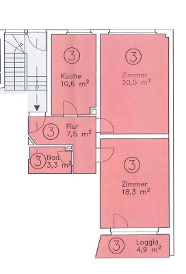 Frankfurter Ostend! Schöne 2 Zimmer Wohnung Nähe EZB