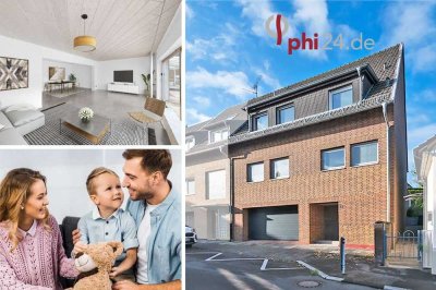 PHI KÖLN - Gemütliches 4-Zimmer Familiendomizil mit Doppelgarage in begehrter Lage von Brühl-Badorf!