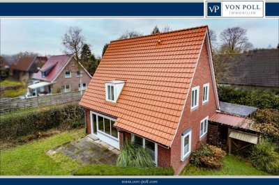 Modernisiertes Einfamilienhaus mit Garten und Garage in zentraler Lage von Wittmund!