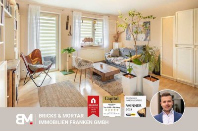 Moderne 2-Zimmer-Wohnung in Nürnberg mit idealer Raumaufteilung und großzügigem Balkon