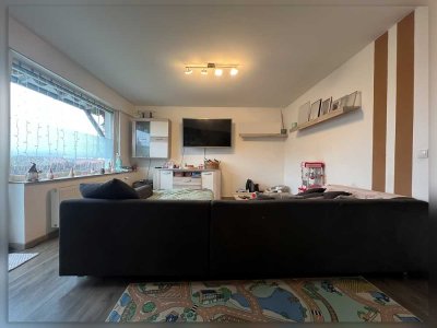 Modernisierte 3-Zimmer-Obergeschosswohnung mit Balkon in Stadtrandlage