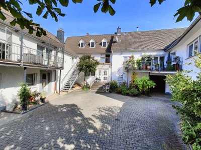 Maisonette mit Dachterrasse, EBK, Kaminofen, Hobbyraum & Stellplatz