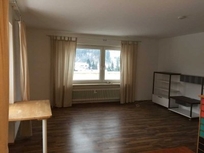 Modernisierte 2-Raum-Wohnung mit Balkon und Einbauküche in Bad Herrenalb