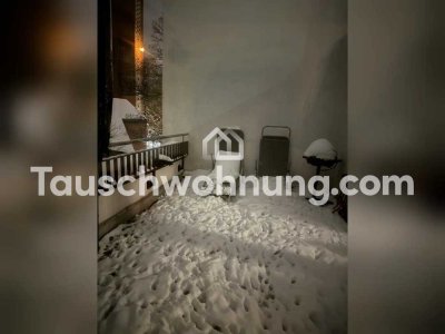 Tauschwohnung: Schöne sonnige 3 Zimmer, mit grüner aussicht