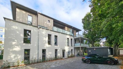 Erstbezug: exklusive 4-Raum-Maisonettewohnung mit 2 Bädern und großer Dachterrasse