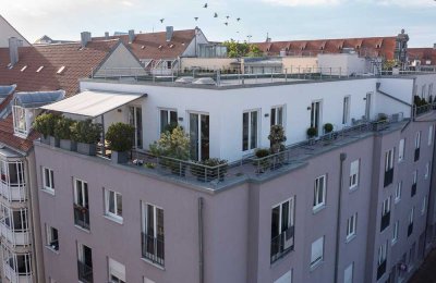 Exklusive Penthouse-Wohnung in Top-Lage - Augsburg Stadtmitte