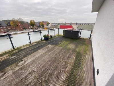 Schöne 2,5-Zimmer-Penthouse-Wohnung mit gehobener Innenausstattung mit Dachterrasse in Geldern